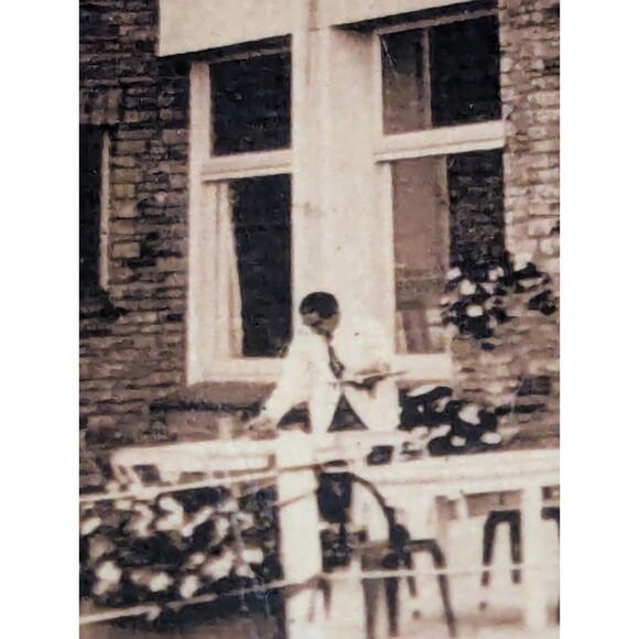 Vintage Postcard RPPC 53 Bis Le Touquet Paris Plage The Airport People On Roof - Picture 4 of 7